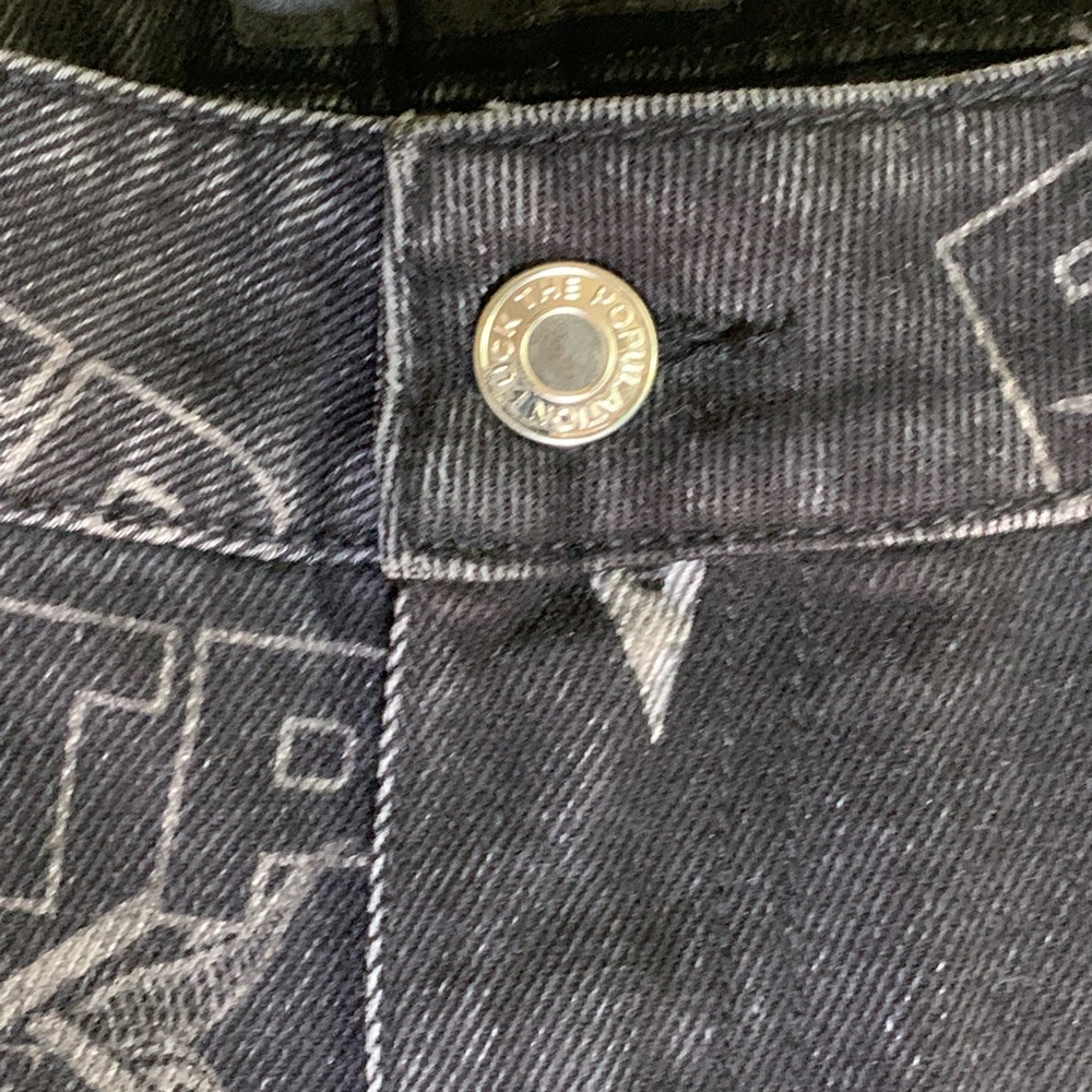 ❌SOLD❌ FTP x thrasher all over logo jeans - Picture 3 of 11